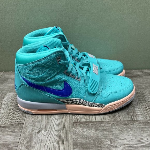 Nike Air Jordan Legacy 312 GS Hyper Jade AT4040-34 - Picture 2 of 8